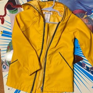 Toddler yellow rain coat
